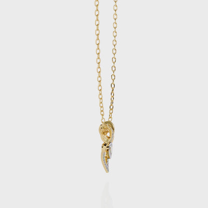 Leafy Star Pendant