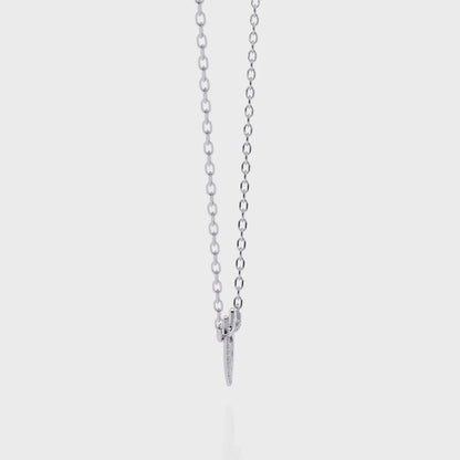 The Elsie Lab Grown Diamond OR Moissanite Pendant