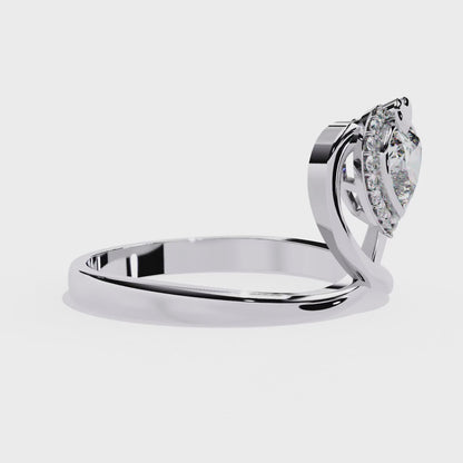 The Ornate Lab Grown Diamond OR Moissanite Ring