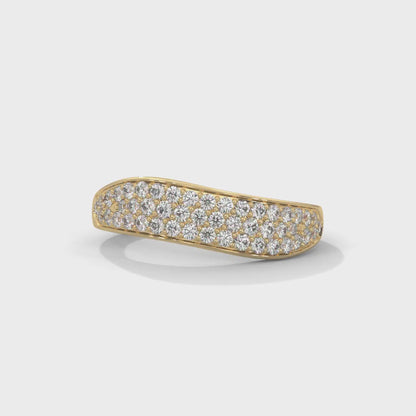 Pave Signet Ring