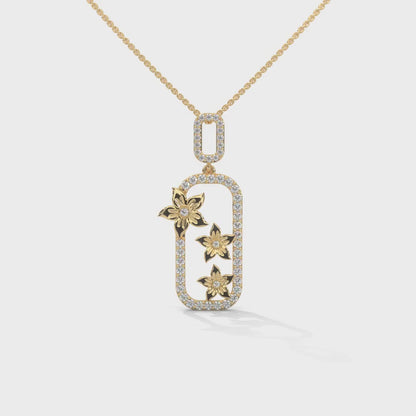 Spring Diamond Pendant