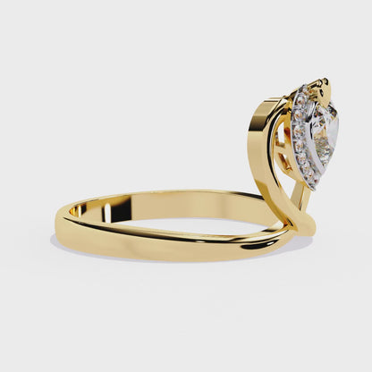 The Ornate Lab Grown Diamond OR Moissanite Ring