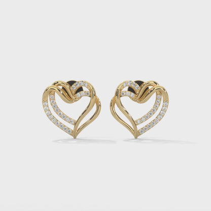 Napier Heart Earrings