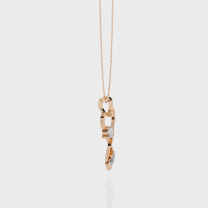 Mecole Heart Lab Grown Diamond OR Moissanite Pendant