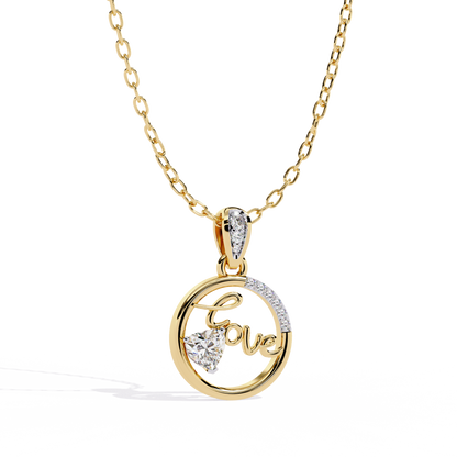 lab grown diamond | moissanite Jewellery Dotsun Love Lab Grown Diamond OR Moissanite Pendant by Rabbito Jewels