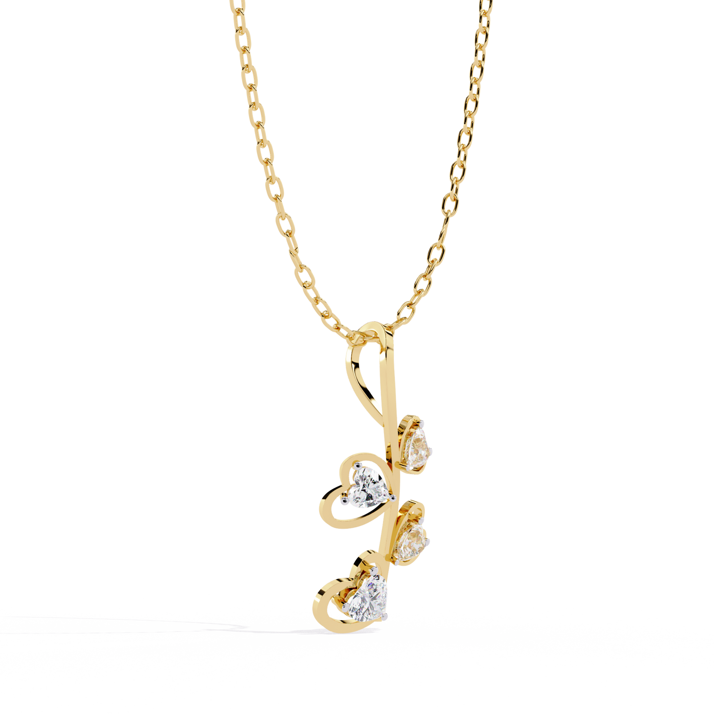 lab grown diamond | moissanite Jewellery Starry Love Lab Grown Diamond OR Moissanite Pendant by Rabbito Jewels