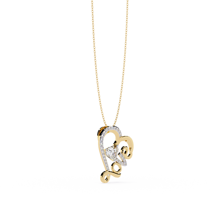 lab grown diamond | moissanite Jewellery The Brass Love Lab Grown Diamond OR Moissanite Pendant by Rabbito Jewels