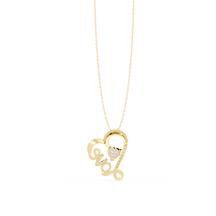 lab grown diamond | moissanite Jewellery The Brass Love Lab Grown Diamond OR Moissanite Pendant by Rabbito Jewels
