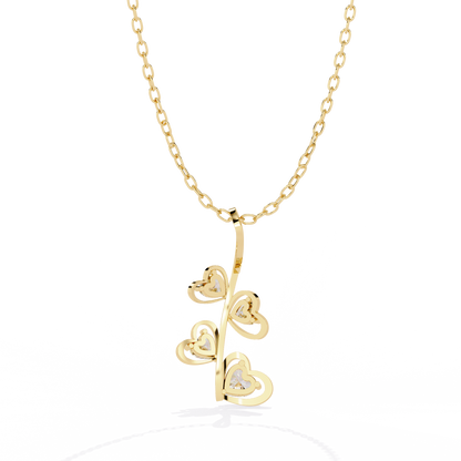lab grown diamond | moissanite Jewellery Starry Love Lab Grown Diamond OR Moissanite Pendant by Rabbito Jewels