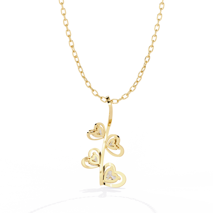 lab grown diamond | moissanite Jewellery Starry Love Lab Grown Diamond OR Moissanite Pendant by Rabbito Jewels