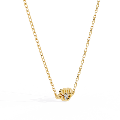 lab grown diamond | moissanite Jewellery Spring Love Lab Grown Diamond OR Moissanite Pendant by Rabbito Jewels