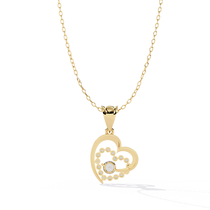 lab grown diamond | moissanite Jewellery Fourteen Star Lab Grown Diamond OR Moissanite Pendant by Rabbito Jewels
